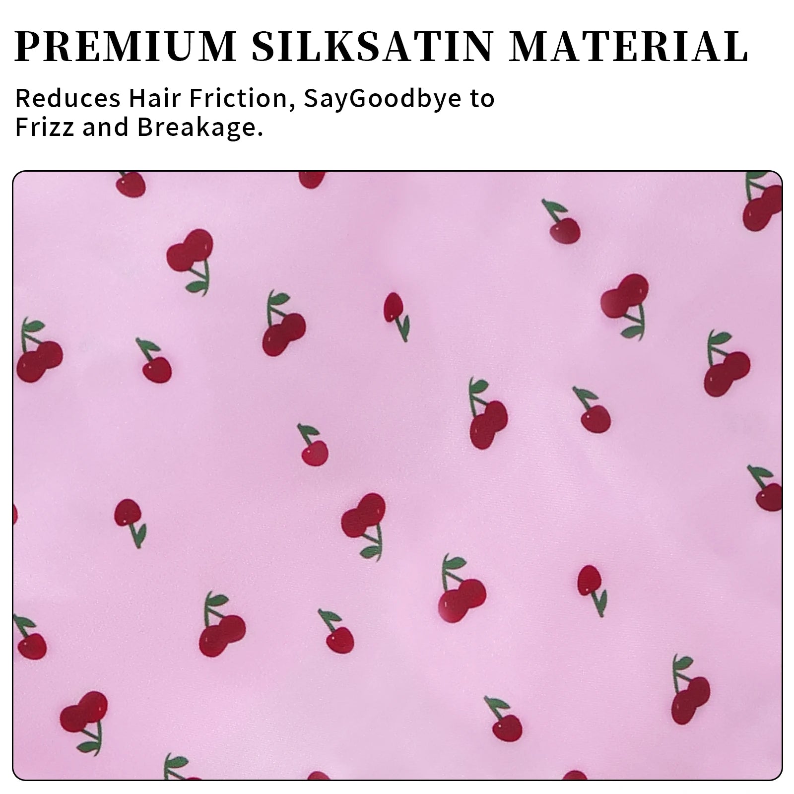 Satin Bonnet for Sleeping - Softer Than Silk Bonnet For Sleeping Women - Secure Fit, Adjustable, Night Cap For Curly & Textured