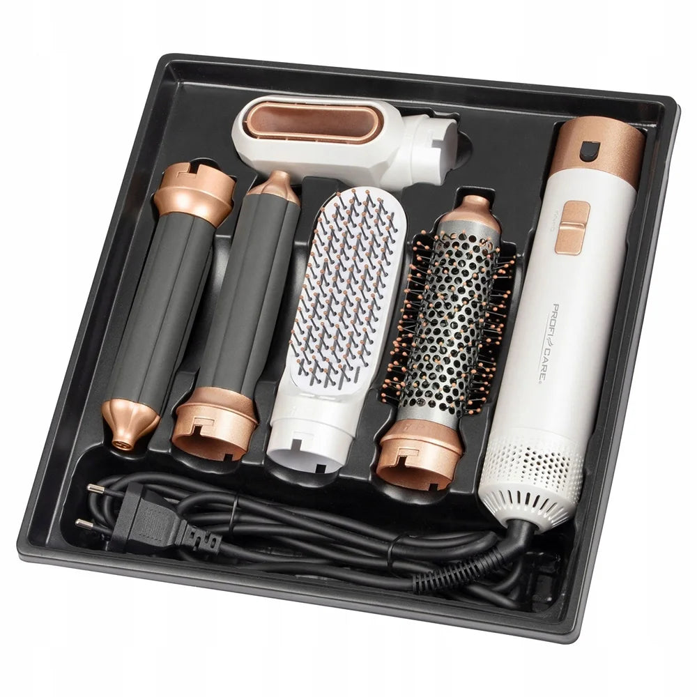 5-In-1 Electric Hair Dryer Styling Set  Home Styling Tools Curling Iron Hot Air Comb Straightener Multifunctional Hair Salon