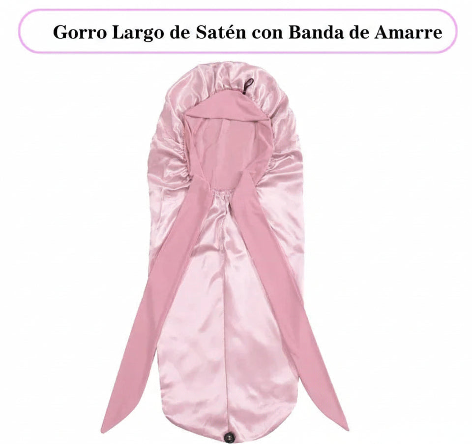 Gorro de Satén para Cabello Largo