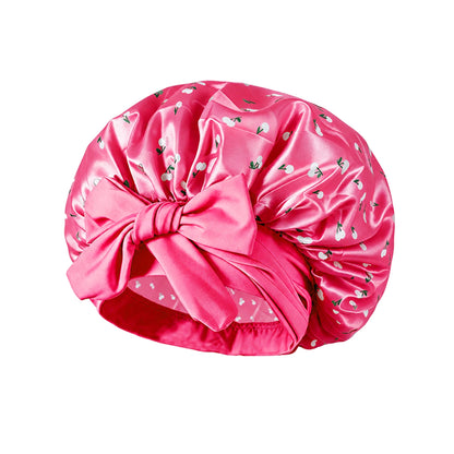 Satin Bonnet for Sleeping - Softer Than Silk Bonnet For Sleeping Women - Secure Fit, Adjustable, Night Cap For Curly &amp; Textured