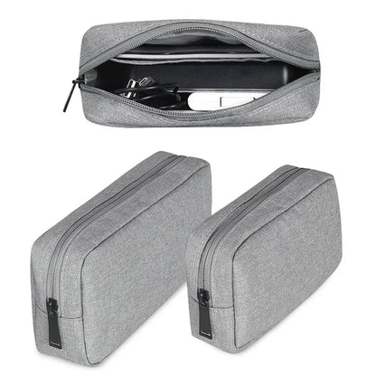 Travel Essentials Pouch Organizer for USB Cables Earphones Gadgets Storage Bag Digital Accessories Makeup Cover Devices