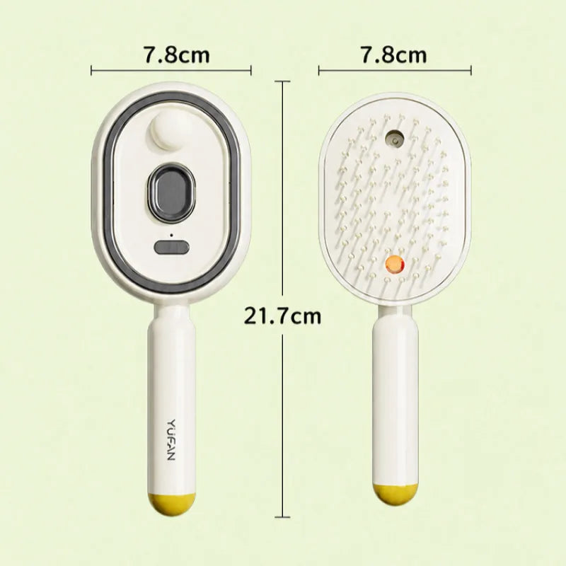 Electric massage comb with aromatic oil spray Red Light Hair Brush Anti Hair Loss Scalp Massager Home Salon Use