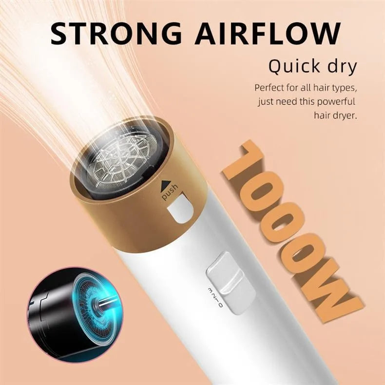 New 5 in 1 Hair Dryer Brush Hot Comb Set Professional Curling Iron Hair Straightener Styling Tool For Professional Hair Dryer