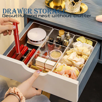 Makeup Organizer for Drawer, Makeup Organizer for Vanity, Countertop, Bathroom, Kitchen and Cabinet Storage Boxes
