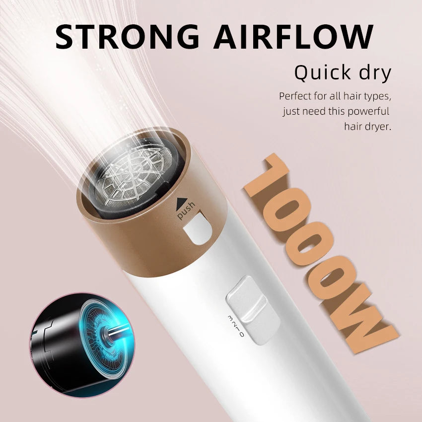 New 5-in-1 Hair Dryer Hot Comb Set Professional Curling Iron Hair Straightener Styling Tool for Dyson Airwrap Hair Dryer