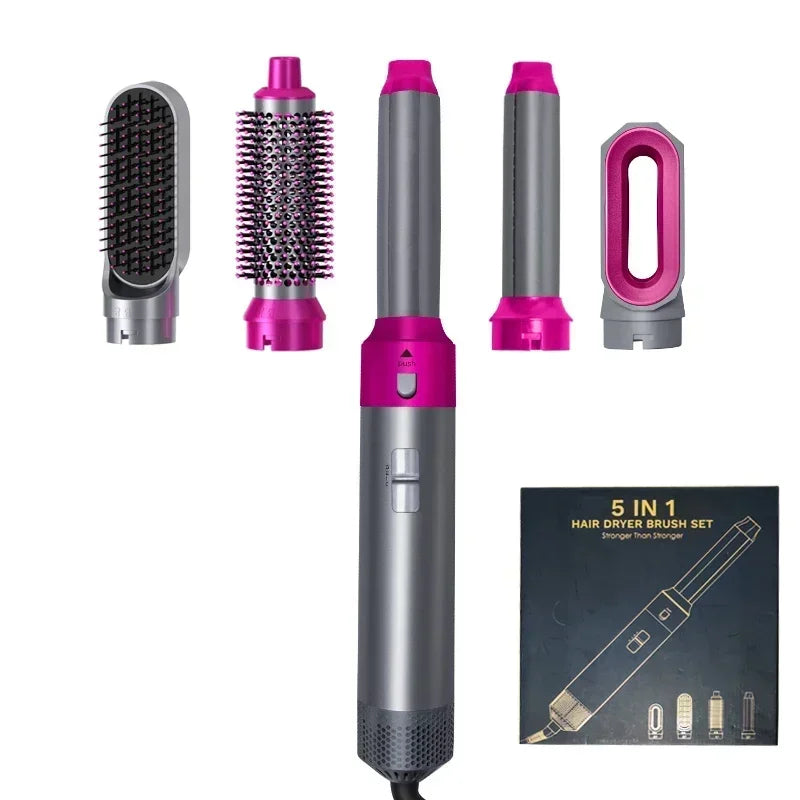 Aurora Style™ – Cepillo Secador 5 en 1 Profesional