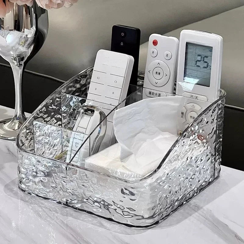 Makeup Storage Organizer Clear Skincare Organiser for Vanity Storage Box for Lipstick Cosmetic Organizer Perfume Holder Home