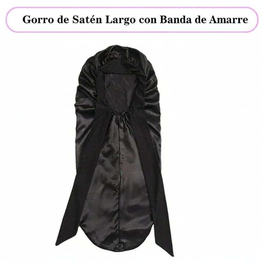 Gorro de Satén para Cabello Largo