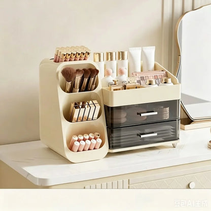Cosmetics Storage Box Home Dressing Table High-end Large Multi-functional Compartmentalized Storage Rack Pratical New Arrival