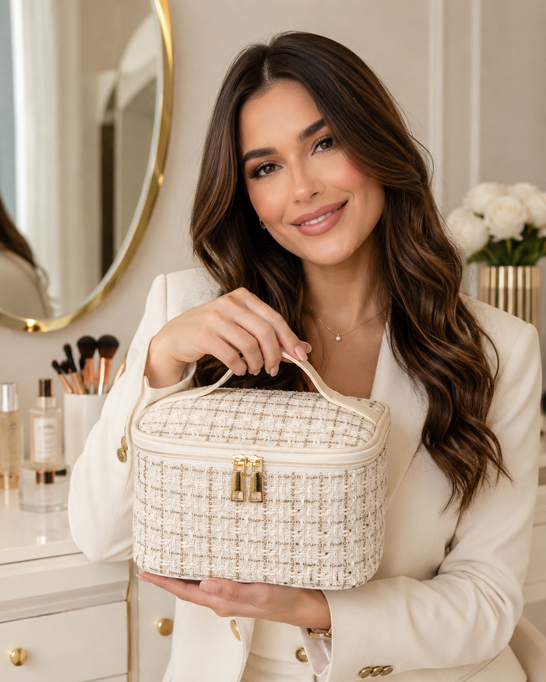 Aurora Soft™ – Organizador de Belleza Premium