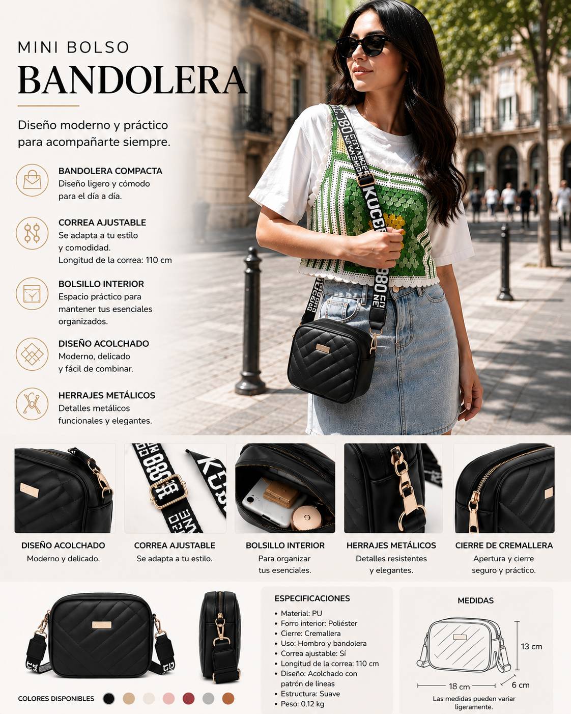 Mini Bolso Bandolera