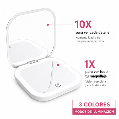 Espejo Compacto Lumina