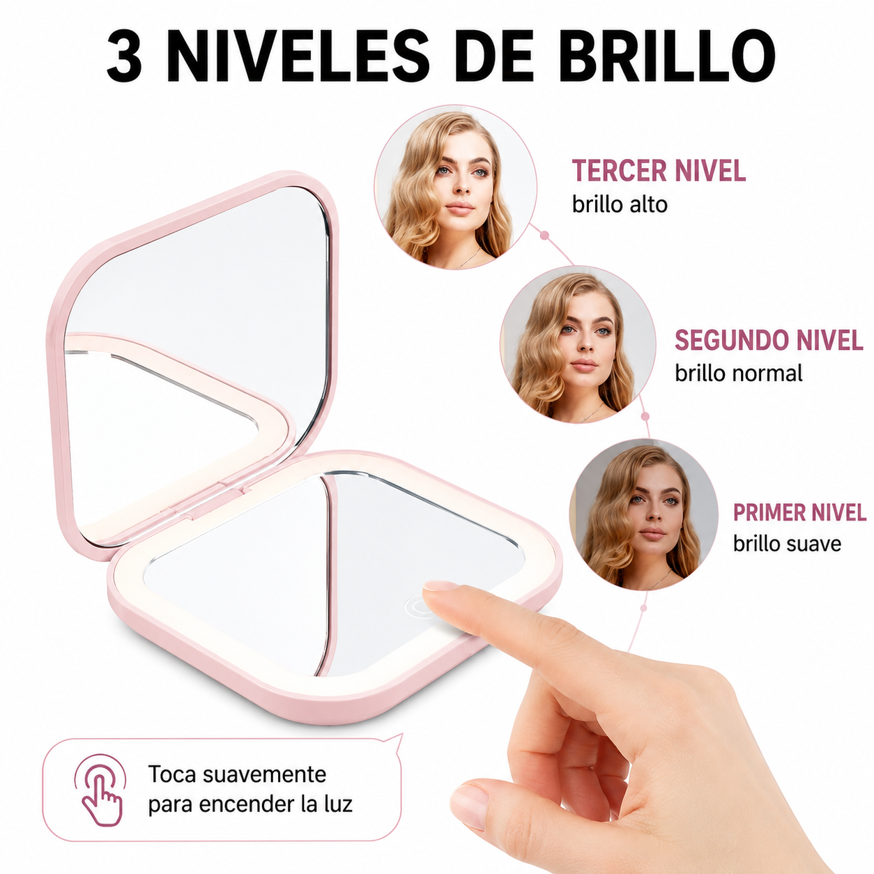 Espejo Compacto Lumina