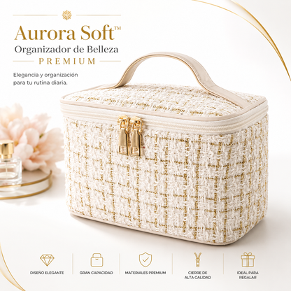 Aurora Soft™ – Organizador de Belleza Premium