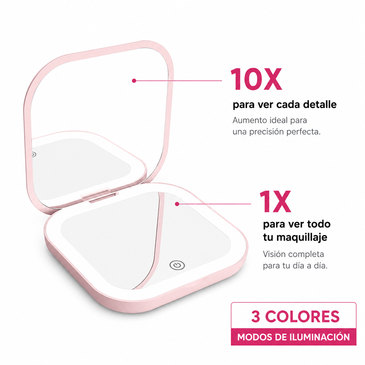 Espejo Compacto Lumina
