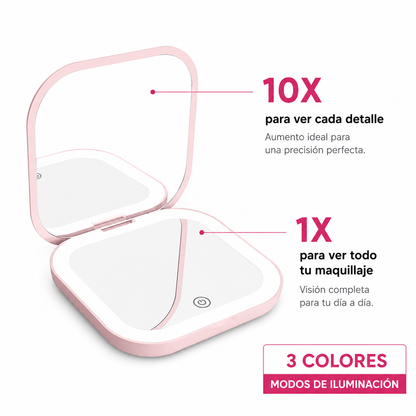 Espejo Compacto Lumina